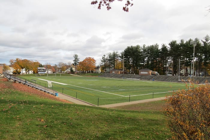 Doyle Field in Leominster, site of this years Thanksgiving game, will be rocking on Thursday morning.(Courtesy Andy Van Hazinga)